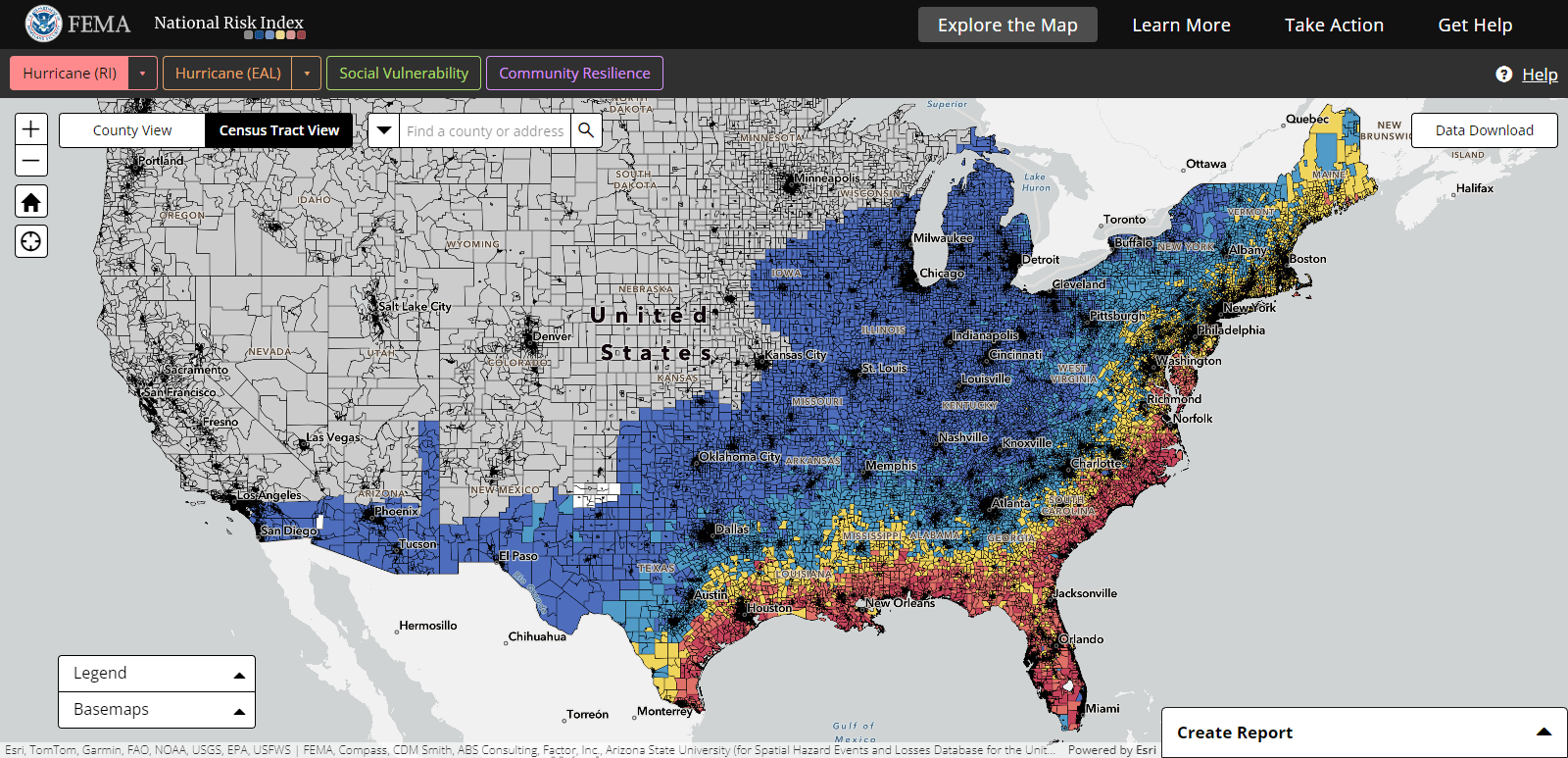 FEMA-National Risk Index